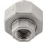 Американка NEWKEY вр/вр нержавеющая, AISI316 DN 8 (1/4), (CF8M), PTFE, PN16 NK-ADD8/6 4