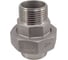 Американка NEWKEY c/нр нержавеющая сталь AISI304 DN25 (1), (CF8), PTFE, PN16 NK-AW/M25/4 2