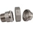 Американка NEWKEY c/нр нержавеющая сталь AISI304 DN25 (1), (CF8), PTFE, PN16 NK-AW/M25/4 5