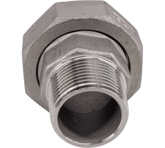 Американка NEWKEY c/нр нержавеющая сталь AISI304 DN20 (3/4), (CF8), PTFE, PN16 NK-AW/M20/4