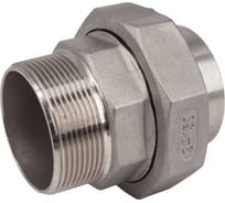 Американка NEWKEY c/нр нержавеющая сталь AISI304 DN50 (2), (CF8), PTFE, PN16 NK-AW/M50/4