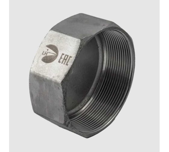 Заглушка NEWKEY В/Р 6-ти гранная нержавеющая сталь AISI304 DN80 (3), (CF8), PN16 NK-DTP80/4 1