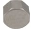 Заглушка NEWKEY В/Р 6-ти гранная нержавеющая сталь AISI304 DN40 (1_1/2), (CF8), PN16 NK-DTP40/4 2
