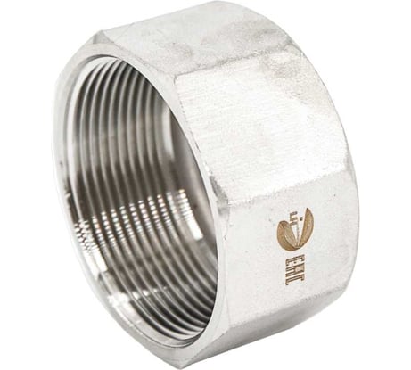 Заглушка NEWKEY В/Р 6-ти гранная нержавеющая сталь AISI304 DN50 (2), (CF8), PN16 NK-DTP50/4