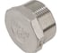 Заглушка NEWKEY Н/Р 6-ти гранная нержавеющая сталь AISI304 DN40 (1_1/2), (CF8), PN16 NK-DT40/4 4