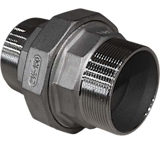 Американка NEWKEY нр/нр нержавеющая сталь AISI304 DN65 (2_1/2), (CF8), PTFE, PN16 NK-AM/M65/4