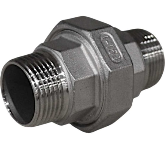 Американка NEWKEY нр/нр нержавеющая сталь AISI304 DN25 (1), (CF8), PTFE, PN16 NK-AM/M25/4
