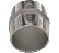 Ниппель резьбовой NEWKEY нержавеющая сталь AISI304 DN50 (2), (CF8), PN16 NK-NM50/4