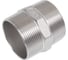 Ниппель резьбовой NEWKEY нержавеющая сталь AISI304 DN50 (2), (CF8), PN16 NK-NM50/4 2