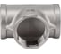 Тройник NEWKEY внутренняя резьба, нержавеющий, AISI316 DN32 (1_1/4), (CF8M), PN16 NK-DTF32/6 3
