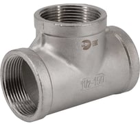 Тройник NEWKEY внутренняя резьба, нержавеющий, AISI316 DN40 (1_1/2), (CF8M), PN16 NK-DTF40/6