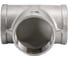 Тройник NEWKEY внутренняя резьба, нержавеющий, AISI316 DN65 (2_1/2), (CF8M), PN16 NK-DTF65/6 4