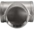 Тройник NEWKEY внутренняя резьба, нержавеющий, AISI304 DN 100 (4), (CF8), PN16 NK-DTF100/4 4
