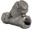 Обратный клапан NEWKEY муфтовый Y-тип нержавеющий, AISI304 DN20 (3/4), (CF8), PN64 NK-YC20/4 1