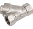 Обратный клапан NEWKEY муфтовый Y-тип нержавеющий, AISI304 DN15 (1/2), (CF8), PN64 NK-YC15/4 1