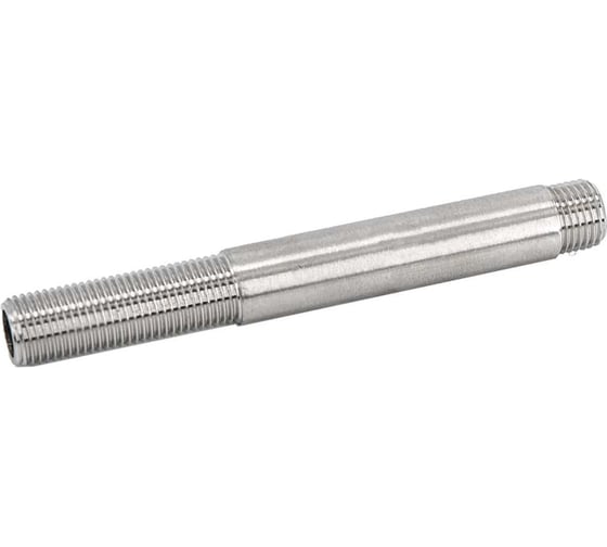 Сгон резьбовой нержавеющий NEWKEY AISI316 DN 8 (1/4), (CF8M) PN16 NK-DPC8/6