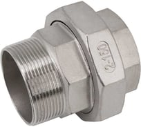 Американка NEWKEY нр/вр нержавеющая, AISI316 DN50 (2), (CF8M), PTFE, PN16 NK-ADM50/6