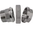 Американка NEWKEY нр/вр нержавеющая, AISI316 DN50 (2), (CF8M), PTFE, PN16 NK-ADM50/6 4