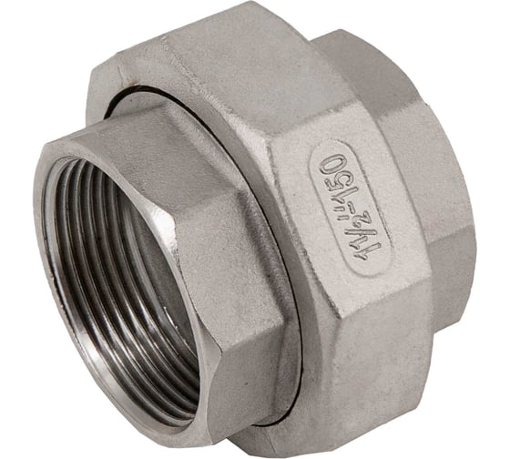Американка NEWKEY вр/вр нержавеющая, AISI316 DN40 (1_1/2), (CF8М), PTFE, PN16 NK-ADD40/6