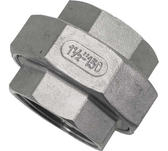 Американка конусная NEWKEY вр/вр нержавеющая, AISI304 DN40 (1_1/2), (CF8), PN16 NK-ADC40/4