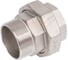 Американка NEWKEY нр/вр нержавеющая, AISI304 DN50 (2), (CF8), PTFE, PN16 NK-ADM50/4 3