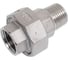 Американка NEWKEY нр/вр нержавеющая, AISI304 DN15 (1/2), (CF8), PTFE, PN16 NK-ADM15/4 2