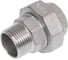 Американка NEWKEY нр/вр нержавеющая, AISI304 DN25 (1), (CF8), PTFE, PN16 NK-ADM25/4 3