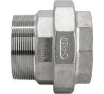 Американка NEWKEY нр/вр нержавеющая, AISI304 DN80 (3), (CF8), PTFE, PN16 NK-ADM80/4