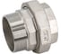 Американка NEWKEY нр/вр нержавеющая, AISI304 DN80 (3), (CF8), PTFE, PN16 NK-ADM80/4 4
