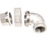 Американка угловая NEWKEY вр/вр нержавеющая сталь AISI304 DN20 (3/4), (CF8), PTFE, PN16 NK-ADY20/4 6