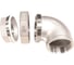 Американка угловая NEWKEY вр/вр нержавеющая сталь AISI304 DN50 (2), (CF8), PTFE, PN16 NK-ADY50/4 5