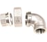 Американка угловая NEWKEY вр/вр нержавеющая сталь AISI304 DN15 (1/2), (CF8), PTFE, PN16 NK-ADY15/4 5