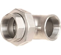 Американка угловая NEWKEY вр/вр нержавеющая сталь AISI304 DN40 (1_1/2), (CF8), PTFE, PN16 NK-ADY40/4