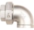 Американка угловая NEWKEY вр/вр нержавеющая сталь AISI304 DN40 (1_1/2), (CF8), PTFE, PN16 NK-ADY40/4 2