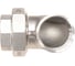 Американка угловая NEWKEY вр/вр нержавеющая сталь AISI304 DN40 (1_1/2), (CF8), PTFE, PN16 NK-ADY40/4 3