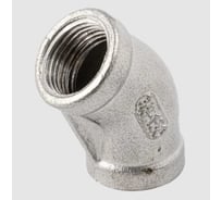 Отвод резьбовой NEWKEY вр/вр 45, нержавеющая сталь AISI304 DN20 (3/4), (CF8), PN16 NK-FEDD45_20/4