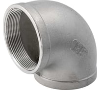 Отвод резьбовой NEWKEY вр/вр, нержавеющая сталь AISI316 DN65 (2_1/2), (CF8M), PN16 NK-FEDD65/6