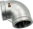 Отвод резьбовой NEWKEY вр/вр, нержавеющая сталь AISI304 DN25 (1), (CF8), PN16 NK-FEDD25/4 3