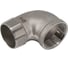 Отвод резьбовой NEWKEY вр/нр, нержавеющая сталь AISI304 DN40 (1_1/2), (CF8), PN16 NK-FEDM40/4 1