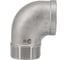 Отвод резьбовой NEWKEY вр/нр, нержавеющая сталь AISI304 DN40 (1_1/2), (CF8), PN16 NK-FEDM40/4 2