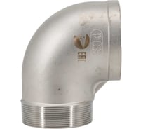 Отвод резьбовой NEWKEY вр/нр, нержавеющая сталь AISI304 DN80 (3), (CF8), PN16 NK-FEDM80/4