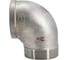 Отвод резьбовой NEWKEY вр/нр, нержавеющая сталь AISI304 DN 100 (4), (CF8), PN16 NK-FEDM100/4 5