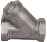 Обратный клапан муфтовый NEWKEY Y-тип, нержавеющая сталь AISI316 DN40 (1_1/2), (CF8M), PN40 NK-YC40/6 6