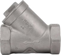 Обратный клапан муфтовый NEWKEY Y-тип, нержавеющая сталь AISI316 DN50 (2), (CF8M), PN40 NK-YC50/6