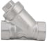 Обратный клапан муфтовый NEWKEY Y-тип, нержавеющая сталь AISI316 DN20 (3/4), (CF8M), PN64 NK-YC20/6 4