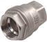 Обратный клапан муфтовый NEWKEY прямой, нержавеющая сталь AISI304 DN32 (1_1/4), (CF8), PN40 NK-CS32/4 1