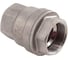 Обратный клапан муфтовый NEWKEY прямой, нержавеющая сталь AISI304 DN32 (1_1/4), (CF8), PN40 NK-CS32/4 3