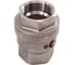 Обратный клапан муфтовый NEWKEY прямой, нержавеющая сталь AISI304 DN32 (1_1/4), (CF8), PN40 NK-CS32/4 5