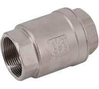 Обратный клапан муфтовый NEWKEY прямой, нержавеющая сталь AISI304 DN40 (1_1/2), (CF8), PN40 NK-CS40/4