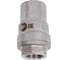 Обратный клапан муфтовый NEWKEY прямой, нержавеющая сталь AISI304 DN10 (3/8), (CF8), PN64 NK-CS10/4 3